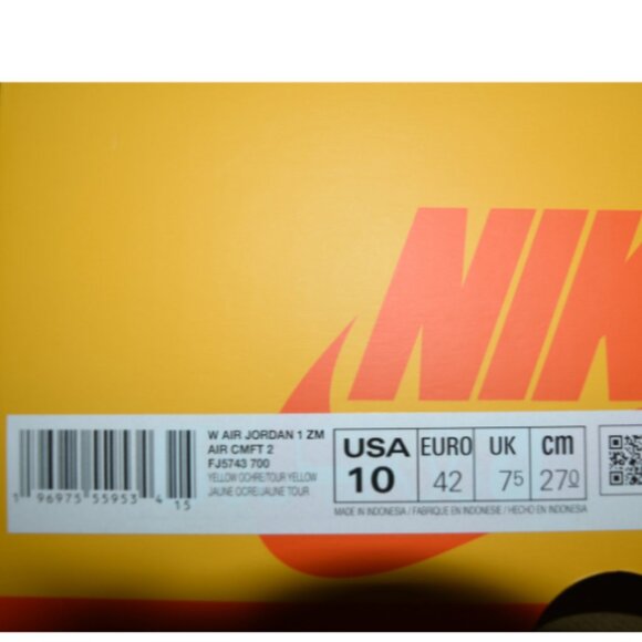 Nike Women's Air Jordan AJ1 Zoom CMFT 2 - Picture 7 of 7